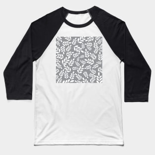 Leaves pattern Baseball T-Shirt